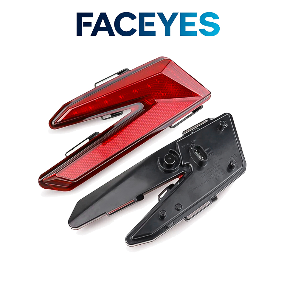 Can-Am Maverick X3 2017-2024 Rear Tail Brake Light Assembly Replacement OEM 710004743 710004744 MC-WDA395-RD