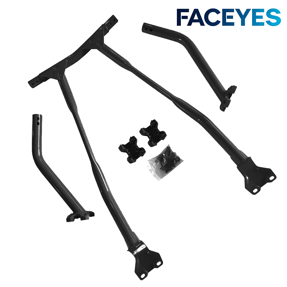 2-Door Model Side Protective Bars Compatible with Can-Am Maverick X3 UTV Side Rock Sliders MC-BXG007-FR