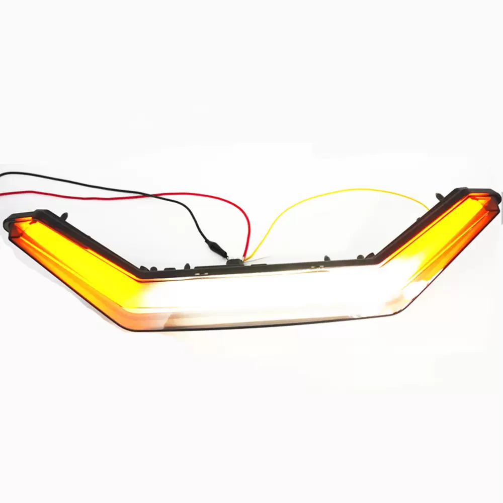 Polaris RZR Pro 2020-2023 Smoked Black LED DRL Turn Signal Light Assembly OEM 2884346