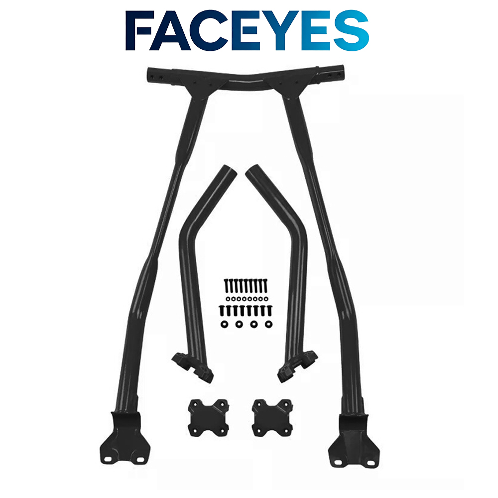 2-Door Model Side Protective Bars Compatible with Can-Am Maverick X3 UTV Side Rock Sliders MC-BXG007-FR
