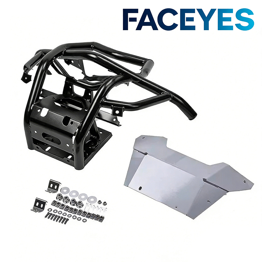 Can-Am Maverick X3 X3 MAX Front Bumper Black Heavy Duty UTV Front Guard 2017-2025 Part#715002878 MC-BXG005-BK
