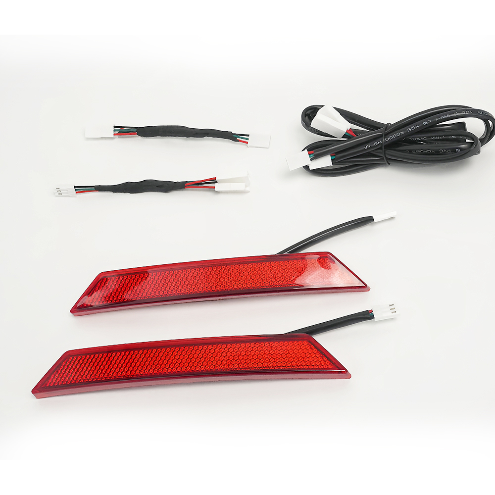 LED Driving Brake Lights Bottom Reflector Lamp for Bombardier Ryker Scorpion Front Fenders 2019 and Up MC-WDA399